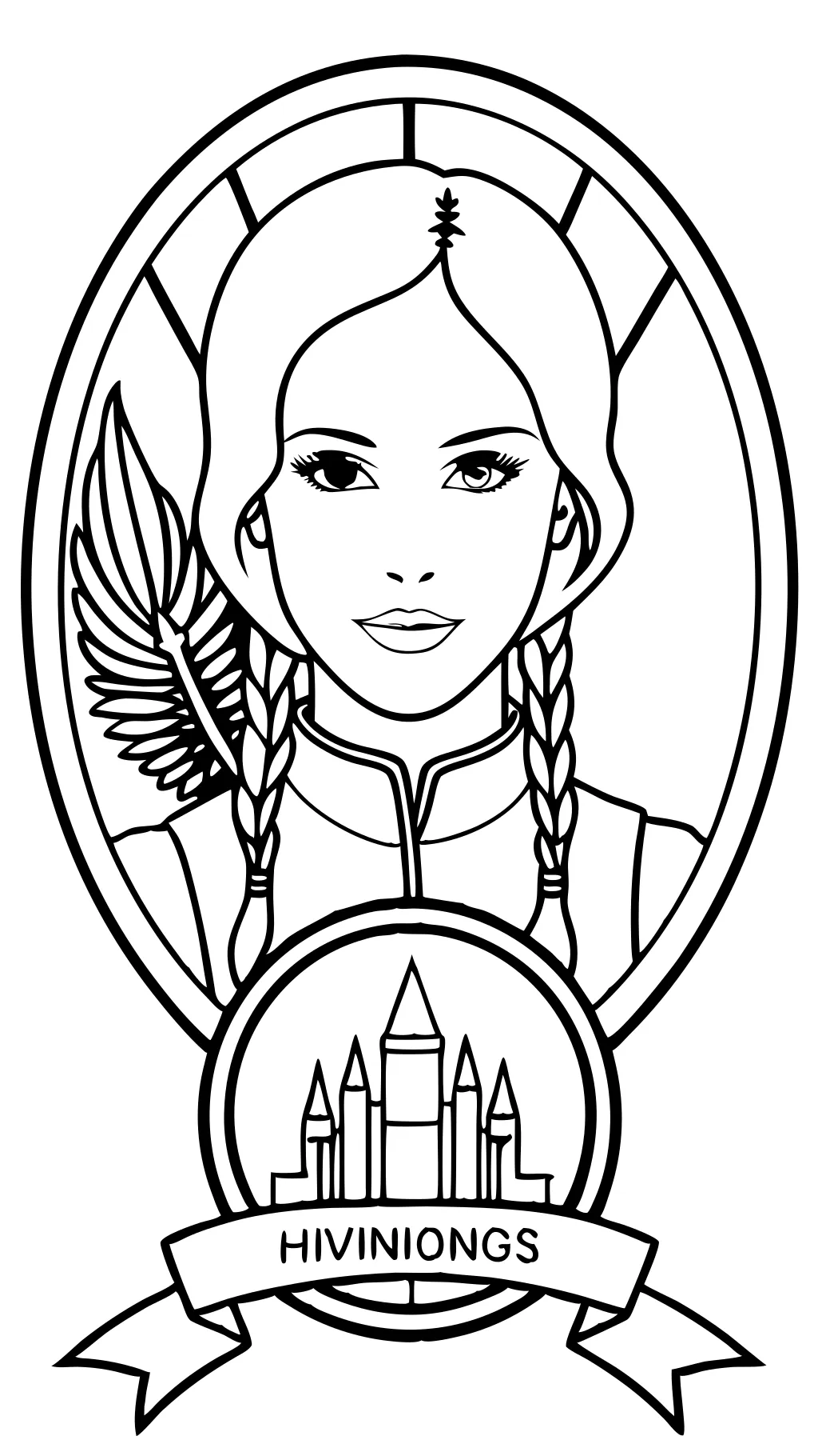 hunger games coloring pages